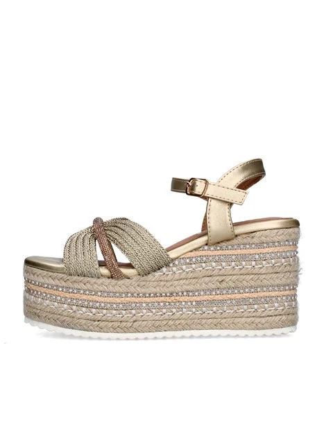 ESPADRILLAS P2544 DONNA ORO