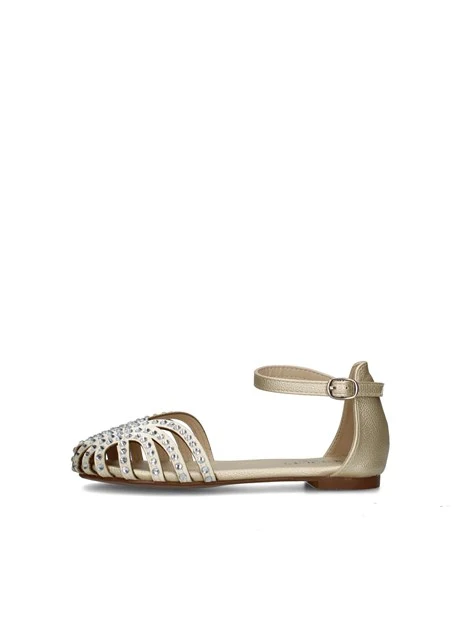 SANDALI BASSI T-230 BAMBINA ORO