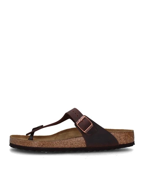 SANDALI BASSI 743831 GIZEH UOMO MARRONE