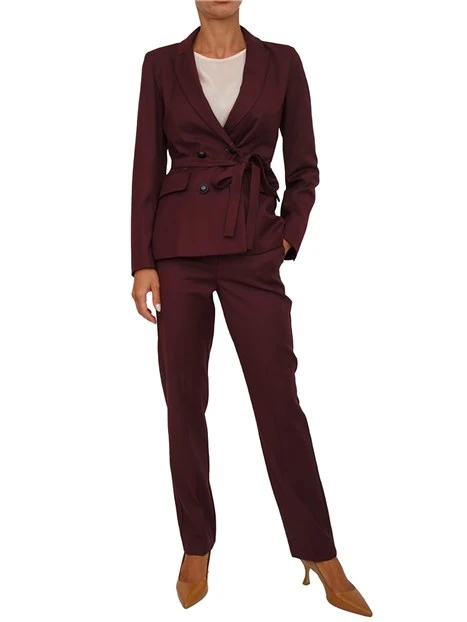 BLAZER DOPPIO PETTO BELFORD BORDEAUX
