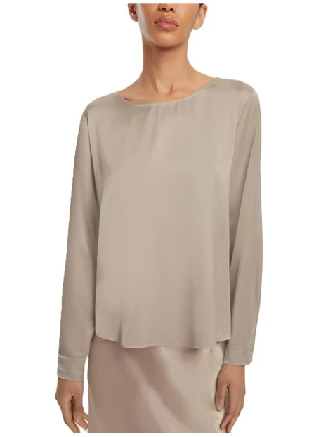MAGLIA IN RASO MADERA DONNA BEIGE