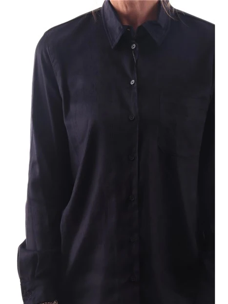 CAMICIA ORMA DONNA BLU