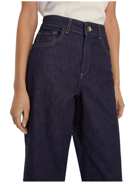 JEANS A PALAZZO DONNA BLU