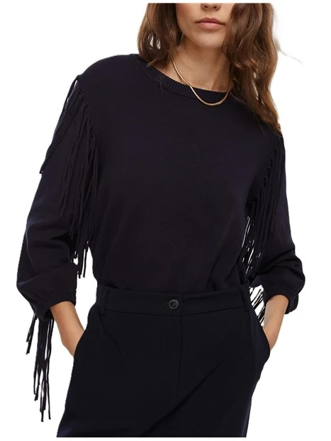 GIROCOLLO ECOVISCOSA FALCO DONNA BLU