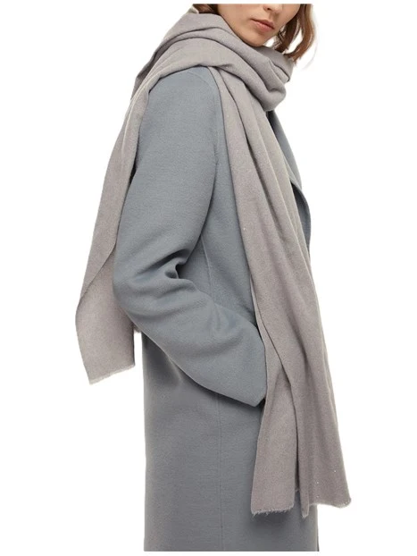 SCIARPA IN POLIESTERE RINVIO DONNA GRIGIO