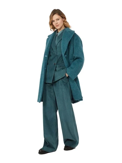 CAPPOTTO LUNGO CON REVERSE DONNA BLU