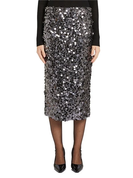 GONNA IN PAILLETTES ATTILA DONNA GRIGIO
