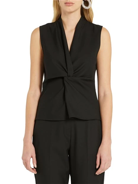 TOP CON NODO GILDA DONNA NERO
