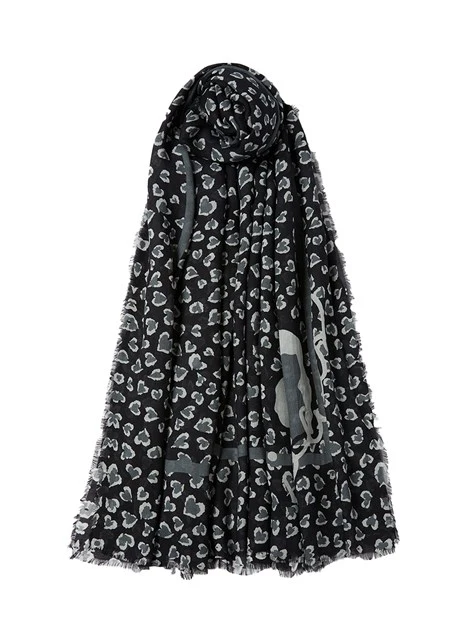 STOLA IN MODAL FIANDRA DONNA NERO