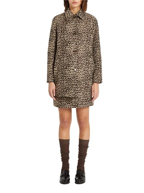 CAPPOTTO  ANIMALIER RELAX DONNA BEIGE