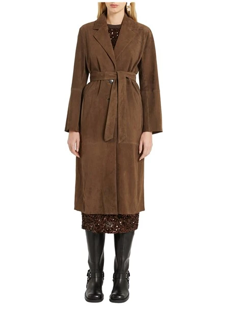 GIACCA IN PELLE EDEL DONNA MARRONE