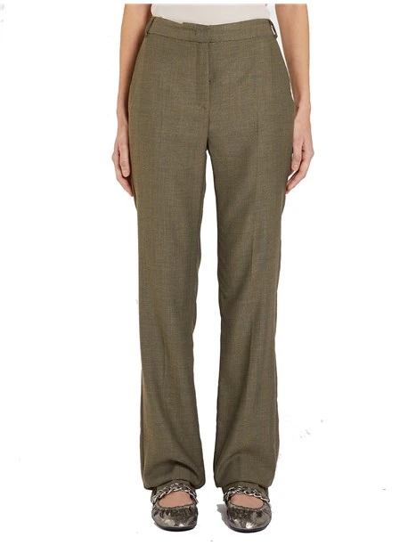 PANTALONE A SIGARETTA EDISON DONNA VERDE
