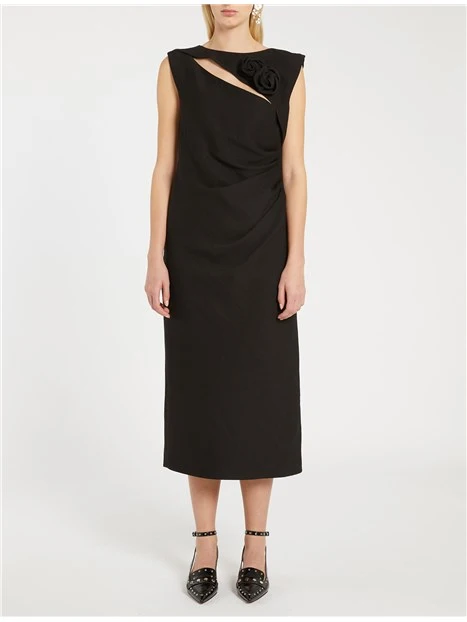 VESTITO LUNGO ORSOLA DONNA NERO