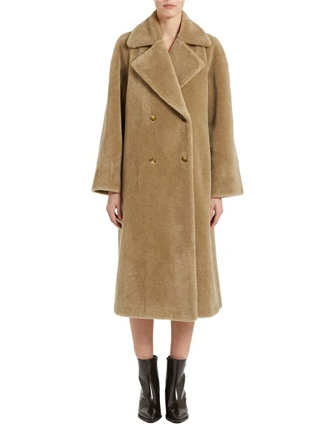 CAPPOTTO LUNGO ECO PELLICCIA ROSALIA DONNA