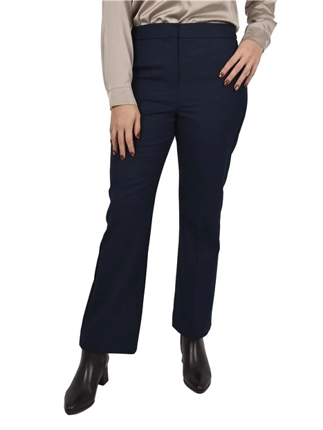 PANTALONI A ZAMPA CON PINCES TORQUAY DONNA BLU