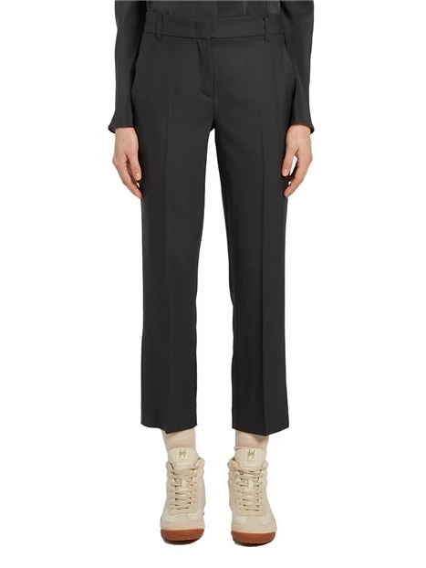 PANTALONI IN LANA MATRICE DONNA ANTRACITE