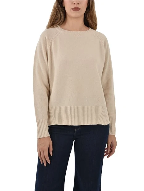 MAGLIA IN LANA CELIA DONNA BIANCO