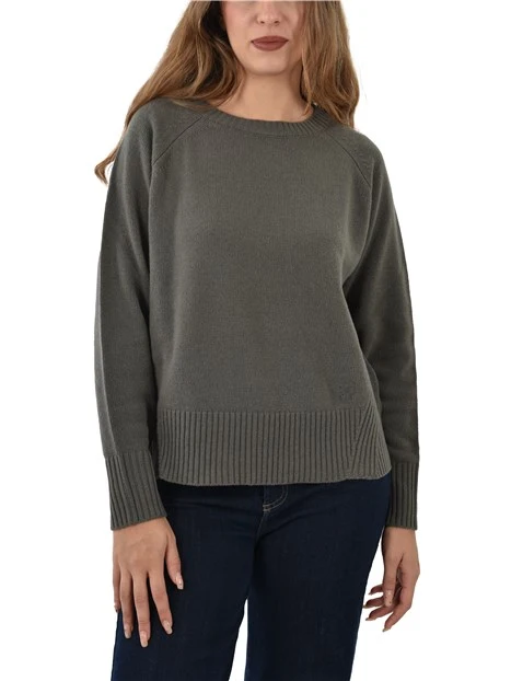 MAGLIA IN LANA CELIA DONNA VERDE