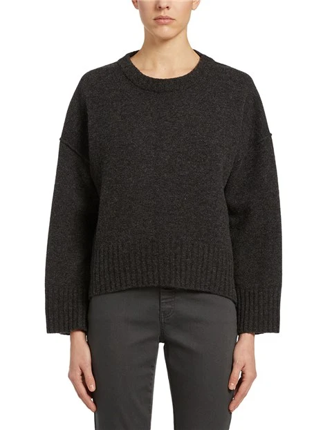 MAGLIA IN LANA AMELIA DONNA ANTRACITE