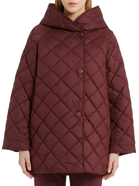 PIUMINO LUNGO TRAPUNTATO GHIA DONNA BORDEAUX