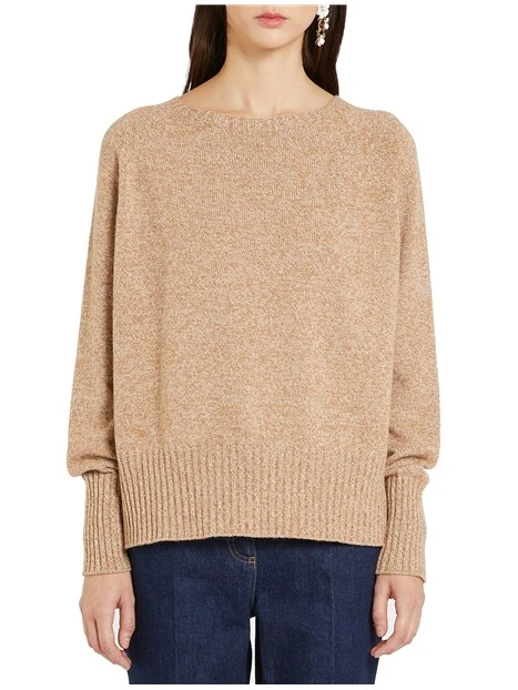 MAGLIA GIROCOLLO SPIDER DONNA BEIGE