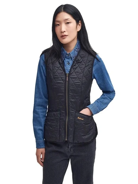 GILET/FODERA IN PILE BETTY DONNA NERO