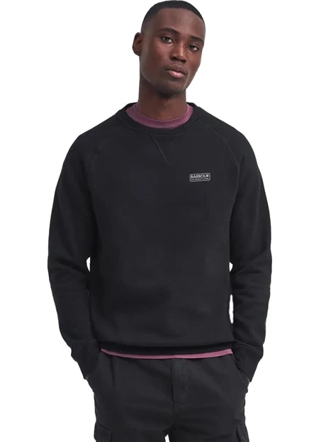 FELPA ESSENTIAL CREW UOMO NERO