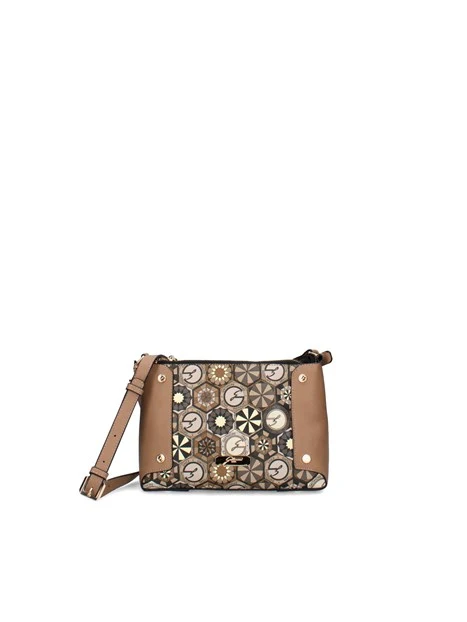 BORSA A SPALLA BINTD8396WZ DONNA BEIGE