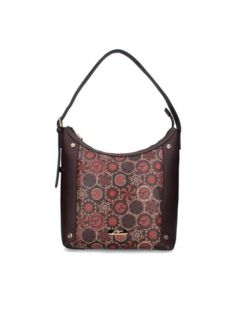 BORSA A SPALLA BENTD8667WZ DONNA BORDEAUX