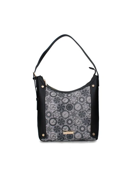 BORSA A SPALLA BENTD8667WZ DONNA GRIGIO
