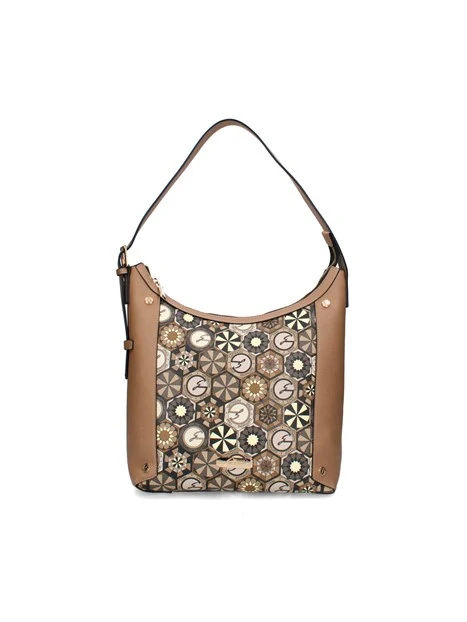 BORSA A SPALLA BENTD8667WZ DONNA BEIGE
