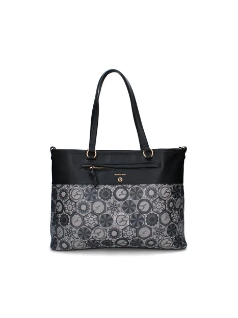BORSA A SPALLA BINTD8708WZ DONNA GRIGIO