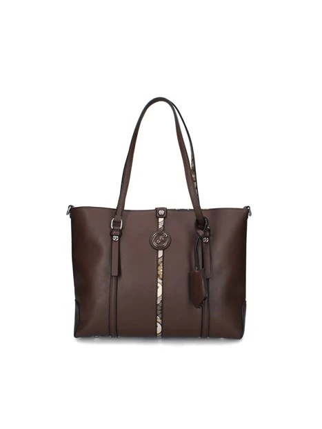 BORSA A SPALLA BEN2E8580WV DONNA MARRONE