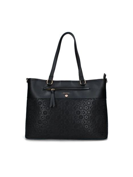 BORSA A SPALLA BINTD8701WV DONNA NERO