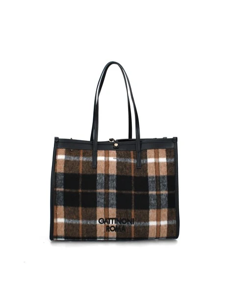 BORSA A SPALLA BINF08686WZ DONNA NERO