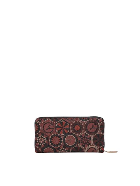 PORTAFOGLIO TEODOSIA DAILY L ZIP DONNA BORDEAUX