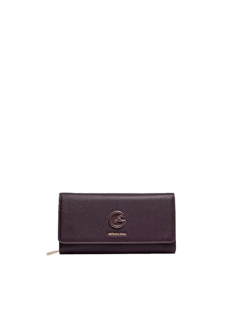 PORTAFOGLIO DENISE  SOFT L.FLAP WALLET DONNA BORDEAUX