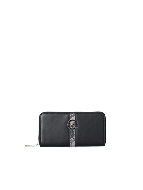 PORTAFOGLIO ESTHER L.ZIP WALLET DONNA NERO
