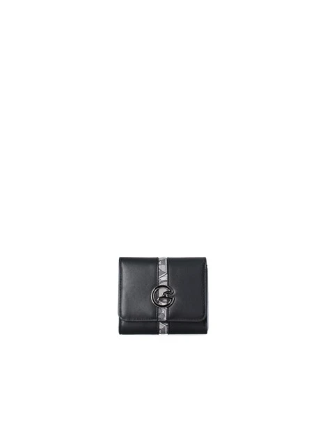 PORTAFOGLIO WEN2E8584WV ESTHER S. FLAP WALLET PU/PVC DONNA NERO