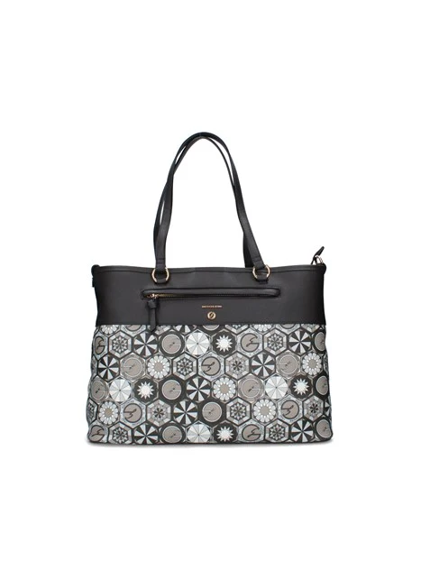 BORSA A SPALLA BINTD8708WZ DONNA MARRONE
