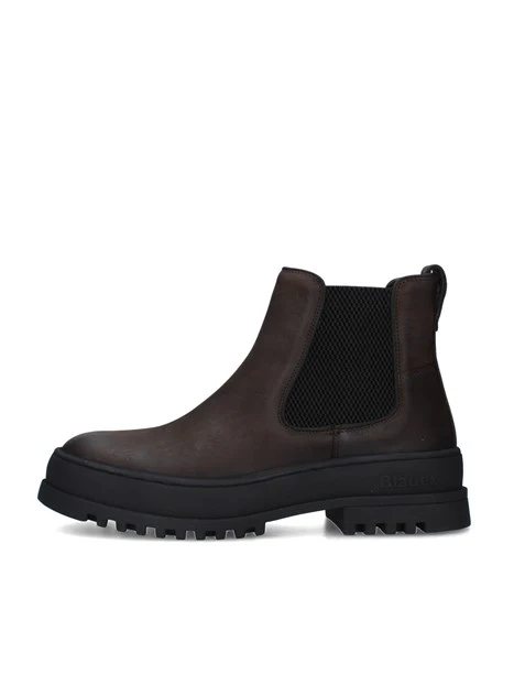 STIVALETTI F5IUKA02 UOMO MARRONE