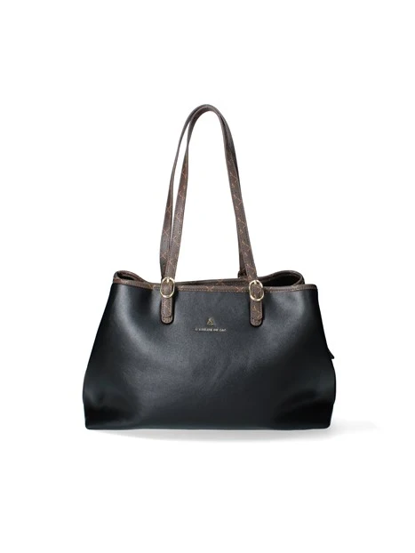 BORSA A SPALLA 17732-MIL-W5B-A DONNA NERO