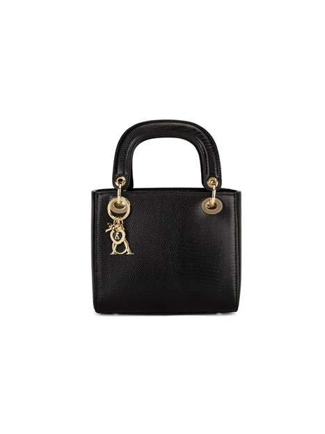 BORSA A MANO 17997-LEZ-W5M-A DONNA NERO