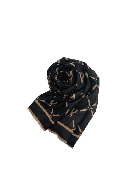 SCIARPA-FOULARD 16500-000-W4S-A ACCESSORI DONNA NERO