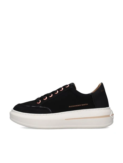 SNEAKERS BASSE ASBCLSW-1753-BLK DONNA NERO