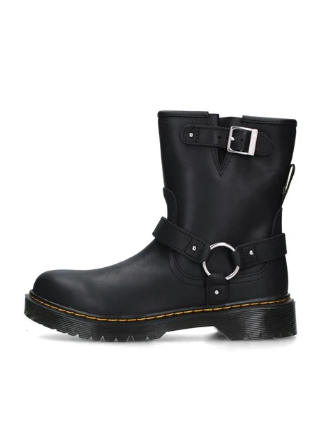 STIVALETTI GENAYA-Y-RIGGER-BOOT BAMBINA NERO