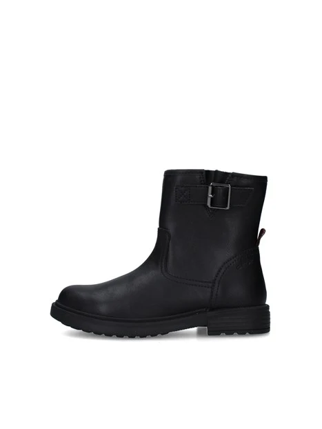 STIVALETTI TACCO BASSO J049QB000BC ECLAIR BAMBINA NERO