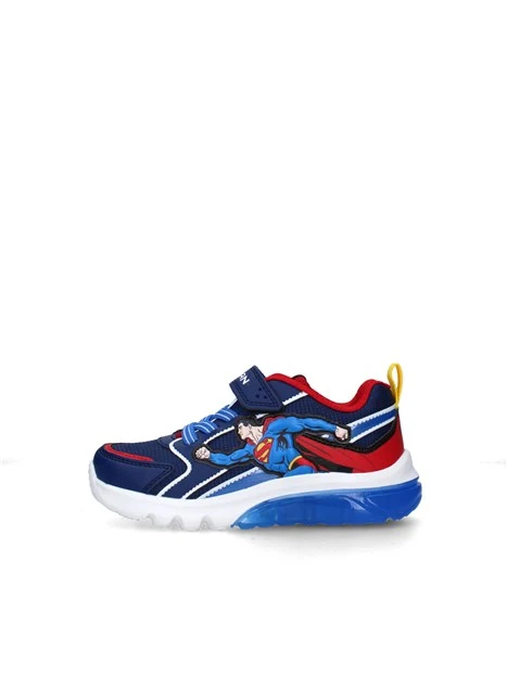 SNEAKERS BASSE J56LBD05411 CIBERDRON BAMBINO BLU ROSSO