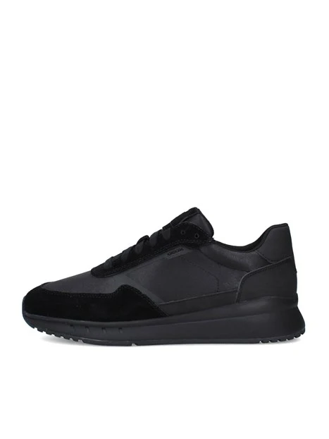 SNEAKERS BASSE BRANTHON U55LCA0CQ22 UOMO NERO