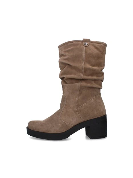 STIVALI TACCO ALTO 8660322 DONNA BEIGE